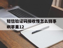 短信验证码接收慢怎么回事啊苹果12